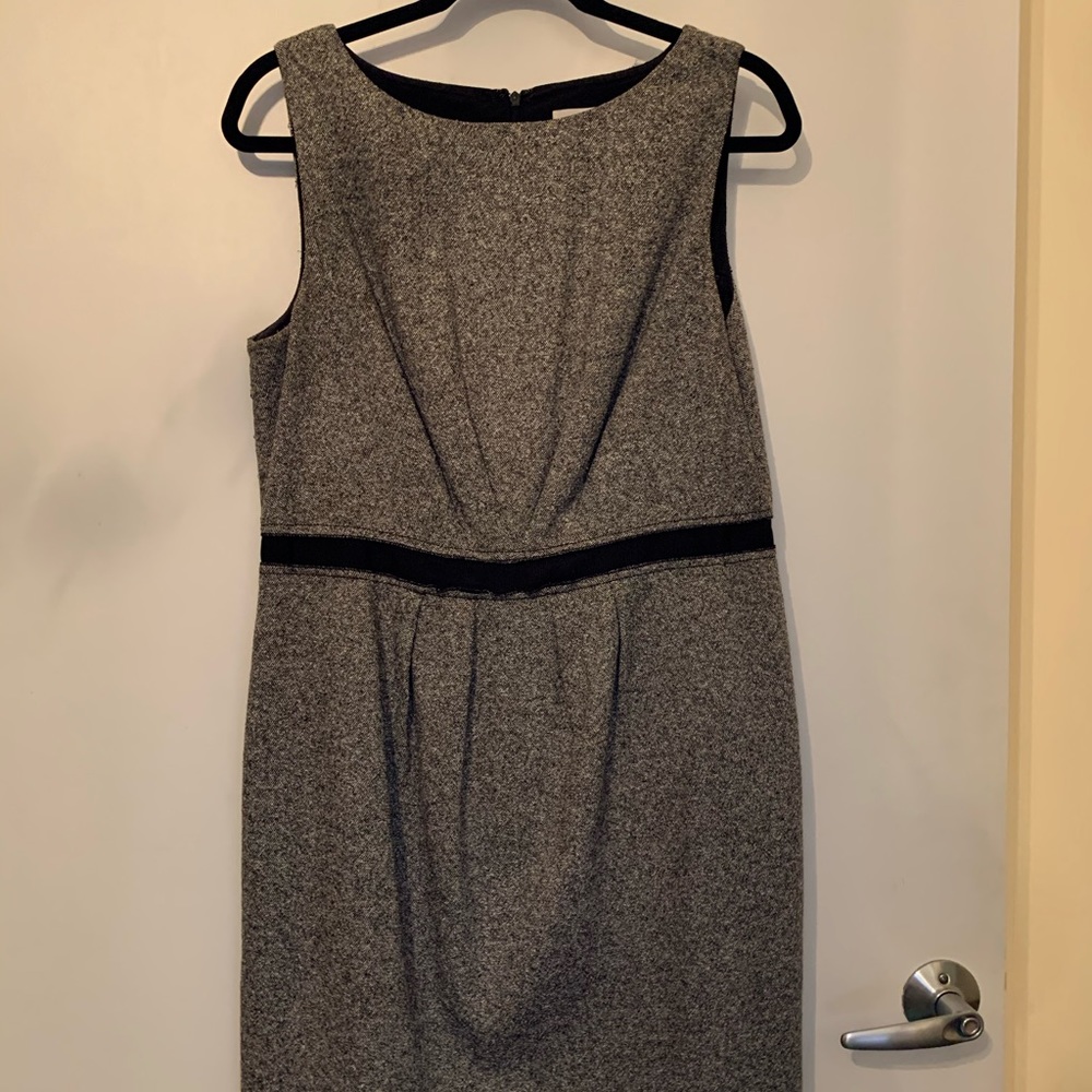 Grey & black dress